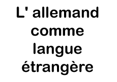 L' allemand comme langue étrangère