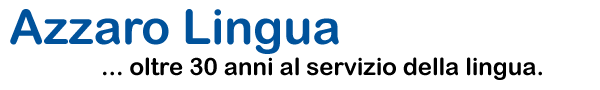 Azzaro-Lingua.de Logo aziendale